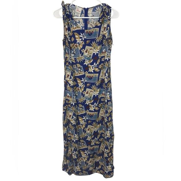 Disney Store Dresses & Skirts - Disney Store Hawaiian Mickie Minnie Mouse Maxi Dress Size S